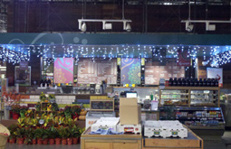 Commercial Lighting Interior Grocery Store in San Francisco Bay Area